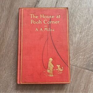 The House At‎ Pooh Corner AA Milne Ernest Shepard 1928 Early Printing, Winnie
